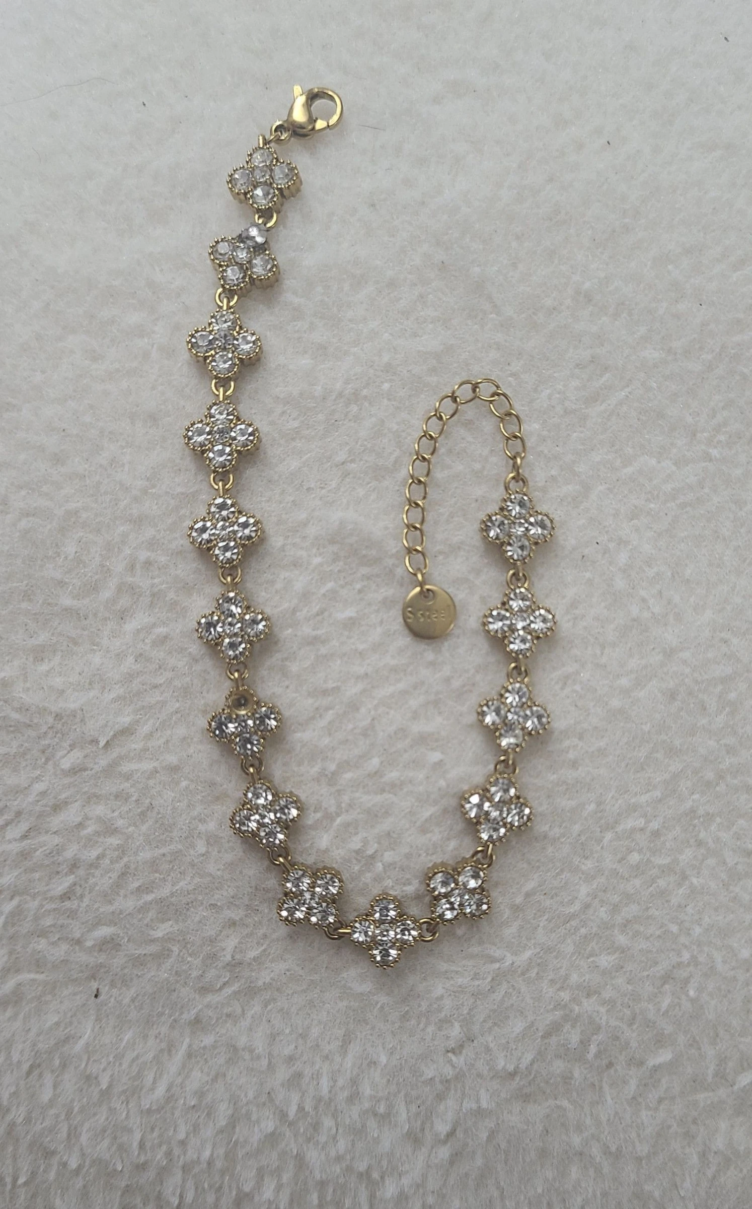 Verguld klaver armband – photo 3